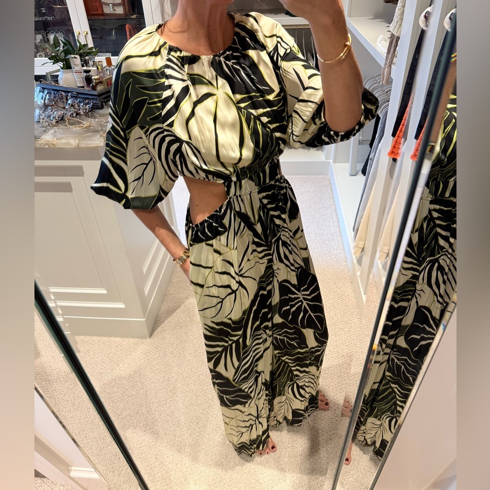 NWT Zara cutout jumpsuit